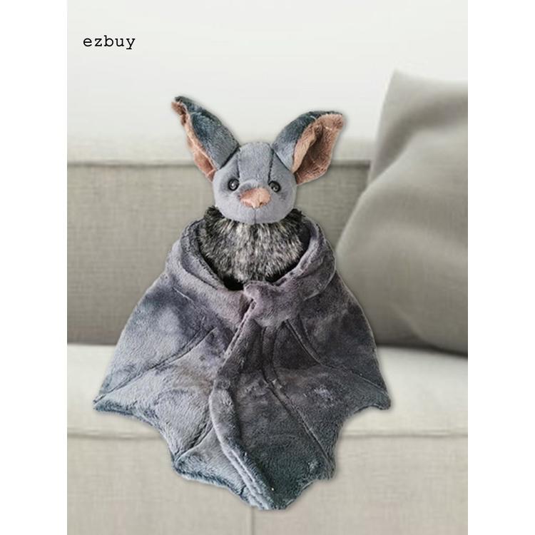 PP Cotton Bat Decor Toy Soft Vivid 3D Bat Plush Doll Creative for Kids