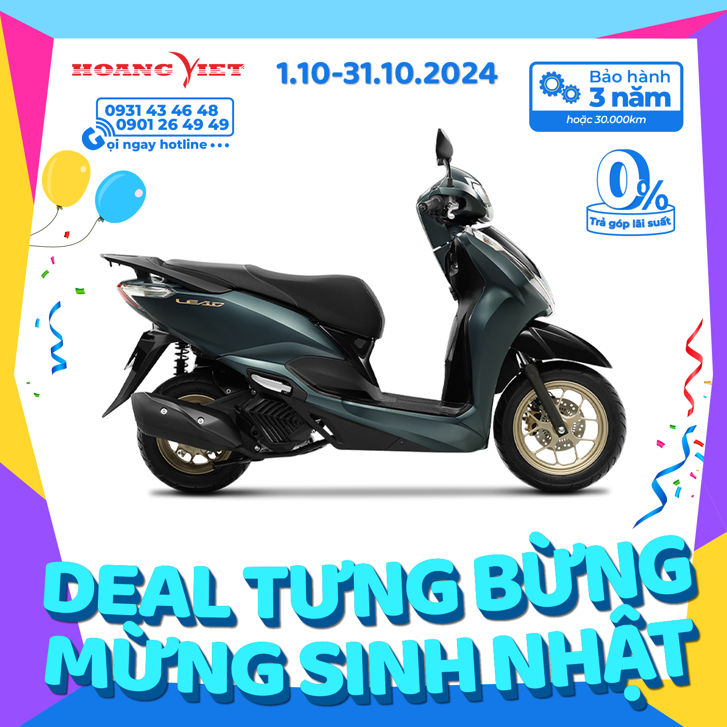 Xe máy Honda Lead 125cc 2025 - Phiên Bản Đặc Biệt