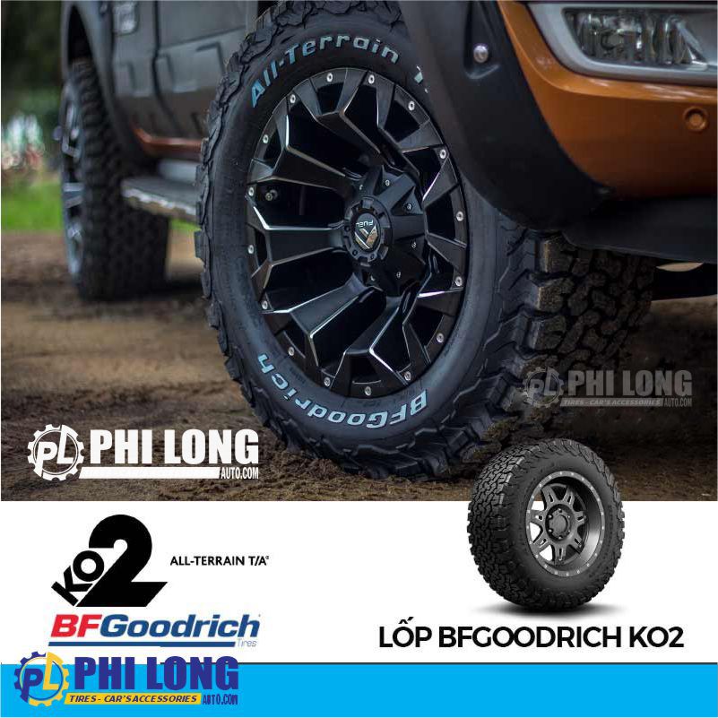 LỐP BFGOODRICH ALL-TERRAIN T/A KO2 LT255/70R16 (MADE IN THAILAND)