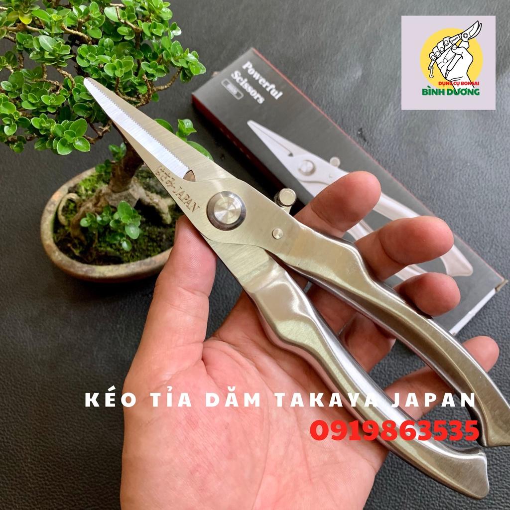 KÉO CẮT TỈA DĂM TAKAYA JAPAN CẮT TỈA DĂM CÀNH BONSAI CÂY CẢNH