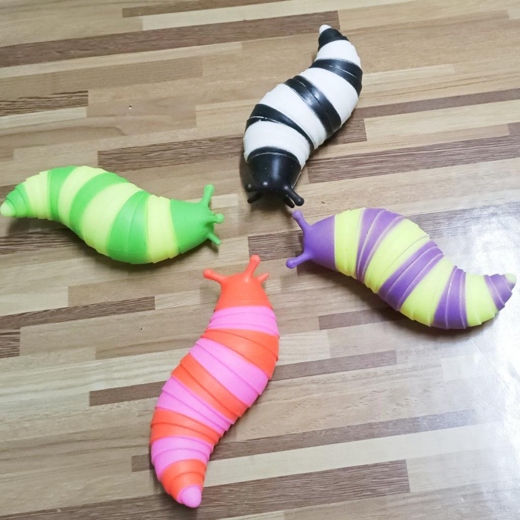 Đồ Chơi Con Sâu Ốc Sên Dẻo Squishy Giảm Stress