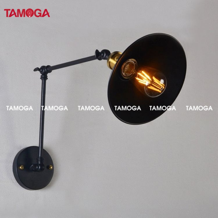 Đèn tường trang trí phòng ngủ TAMOGA BRIXI 0860 + Kèm bóng edison