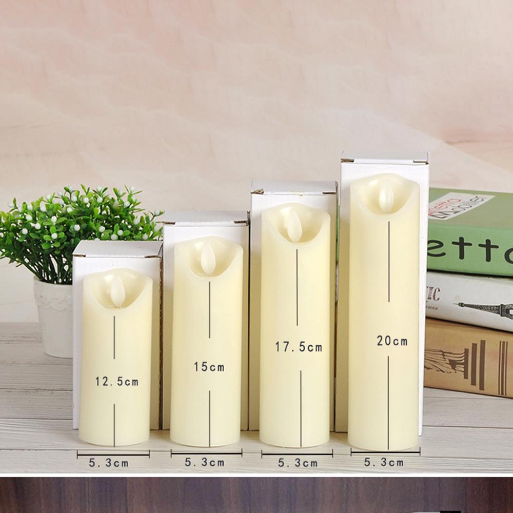 Đèn nến LED YK5012, bốn kích thước có sẵn, di động và dễ dàng mang theo