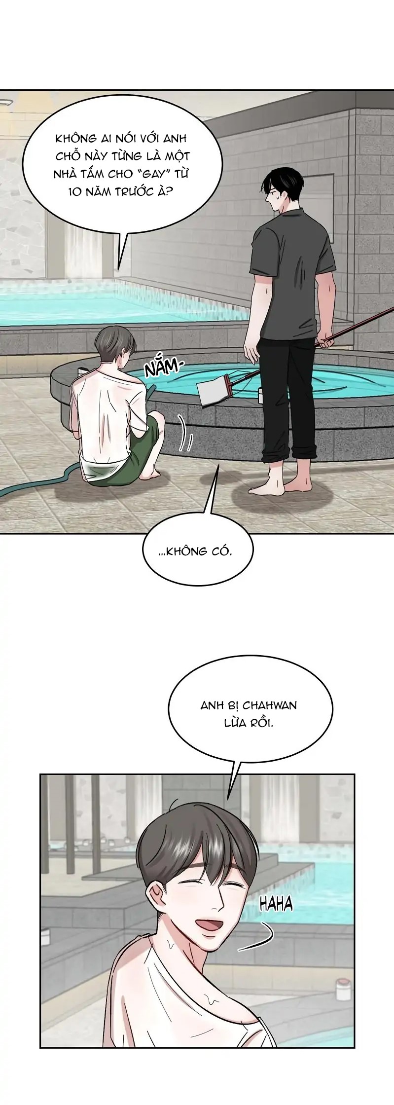 Tình Yêu Nơi Phòng Tắm Hơi chapter 11 - Trang 2