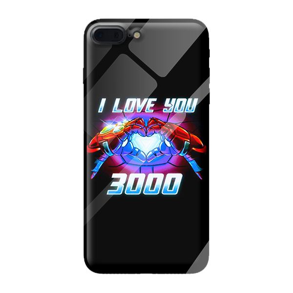 Ốp kính cường lực cho iPhone 8 Plus mẫu LOVE 35 - Hàng chính hãng