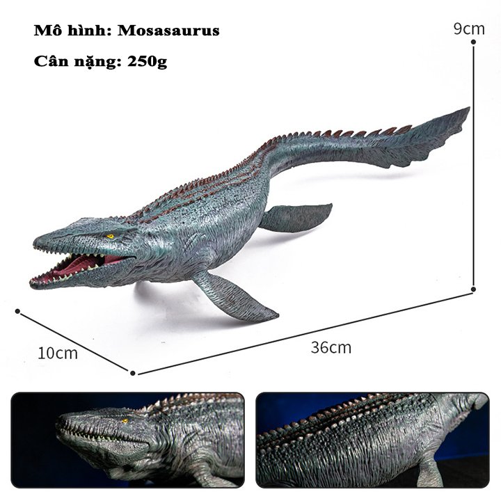 Đồ Chơi Mô Hình Khủng Long Mosasaurus Cho Bé - Loài Thuỷ Quái Vô Đối Của Kỷ Phấn Trắng
