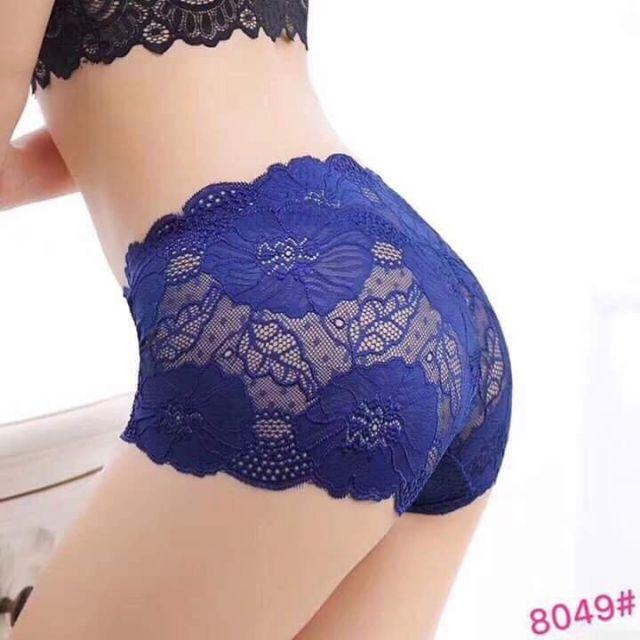 Quần chip ren đùi hoa