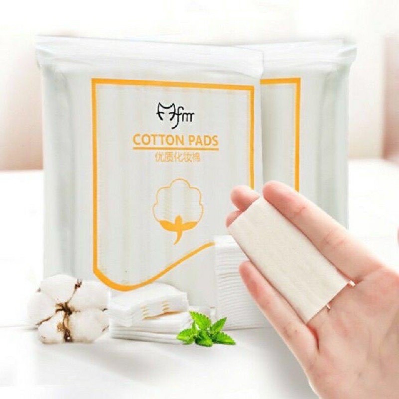 Bông tẩy trang 222 miếng Lameila - Bông trang điểm 3 lớp Cotton Pads Lameila FM - ePharmacy