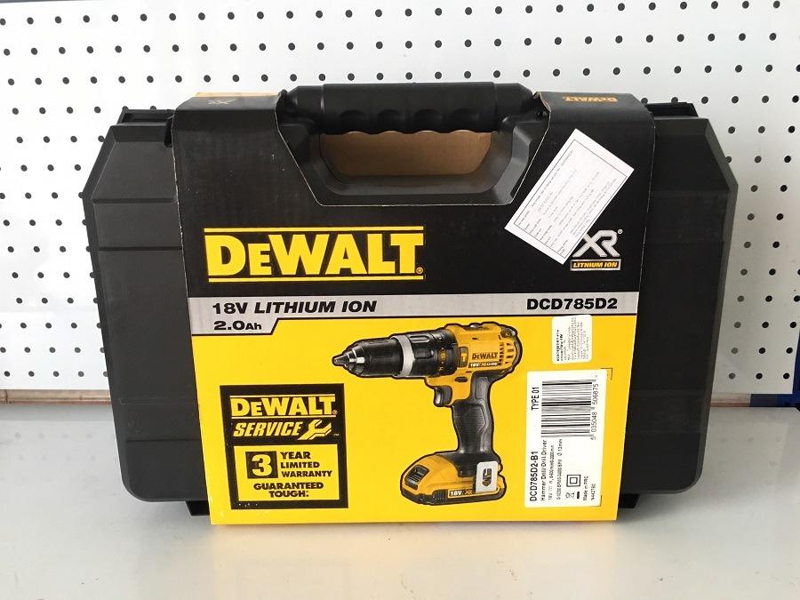 MÁY KHOAN, VẶN VÍT DÙNG PIN 18V DEWALT DCD785D2-B1- HÀNG CHÍNH HÃNG