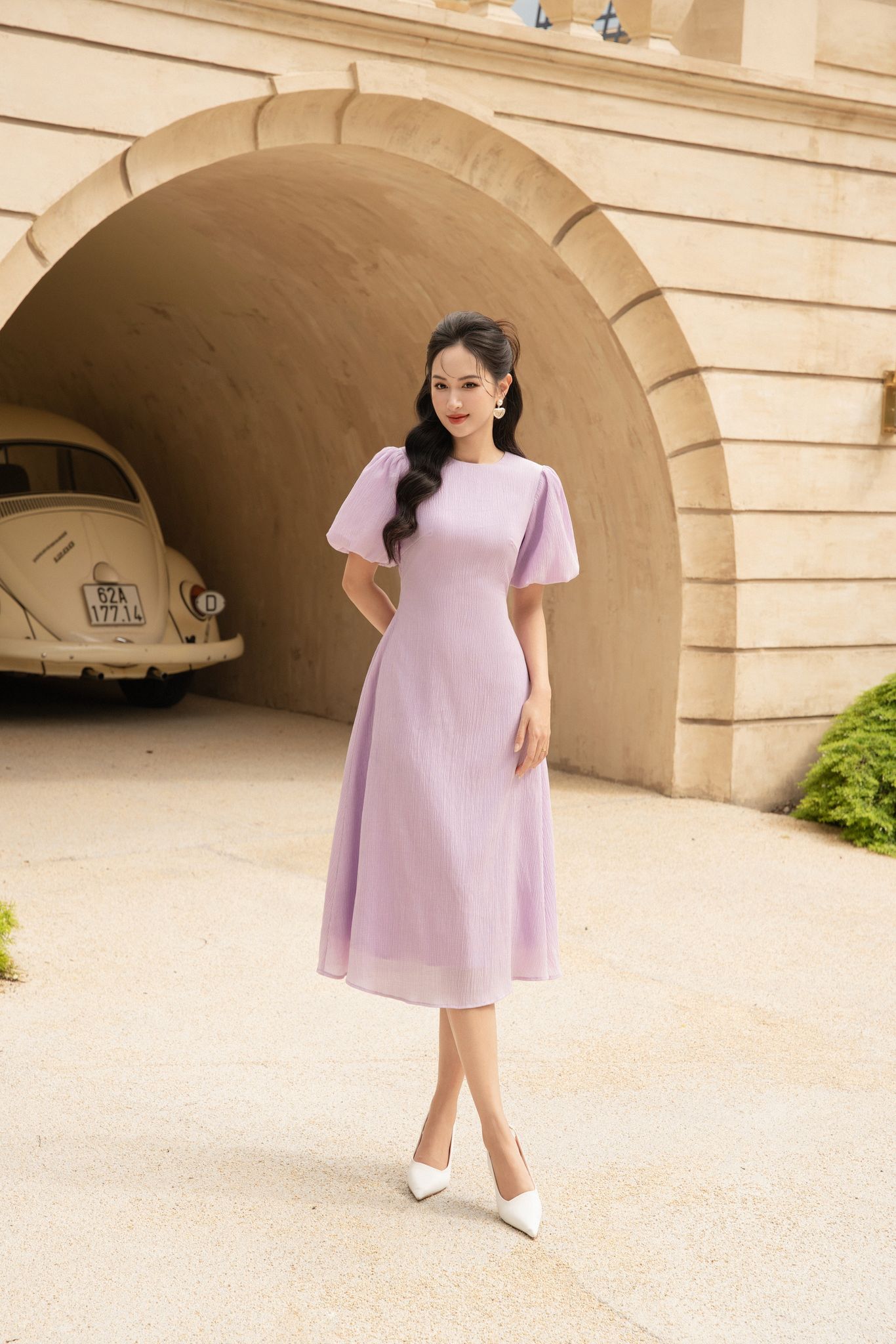 OLV - Đầm Amethyst Midi Dress