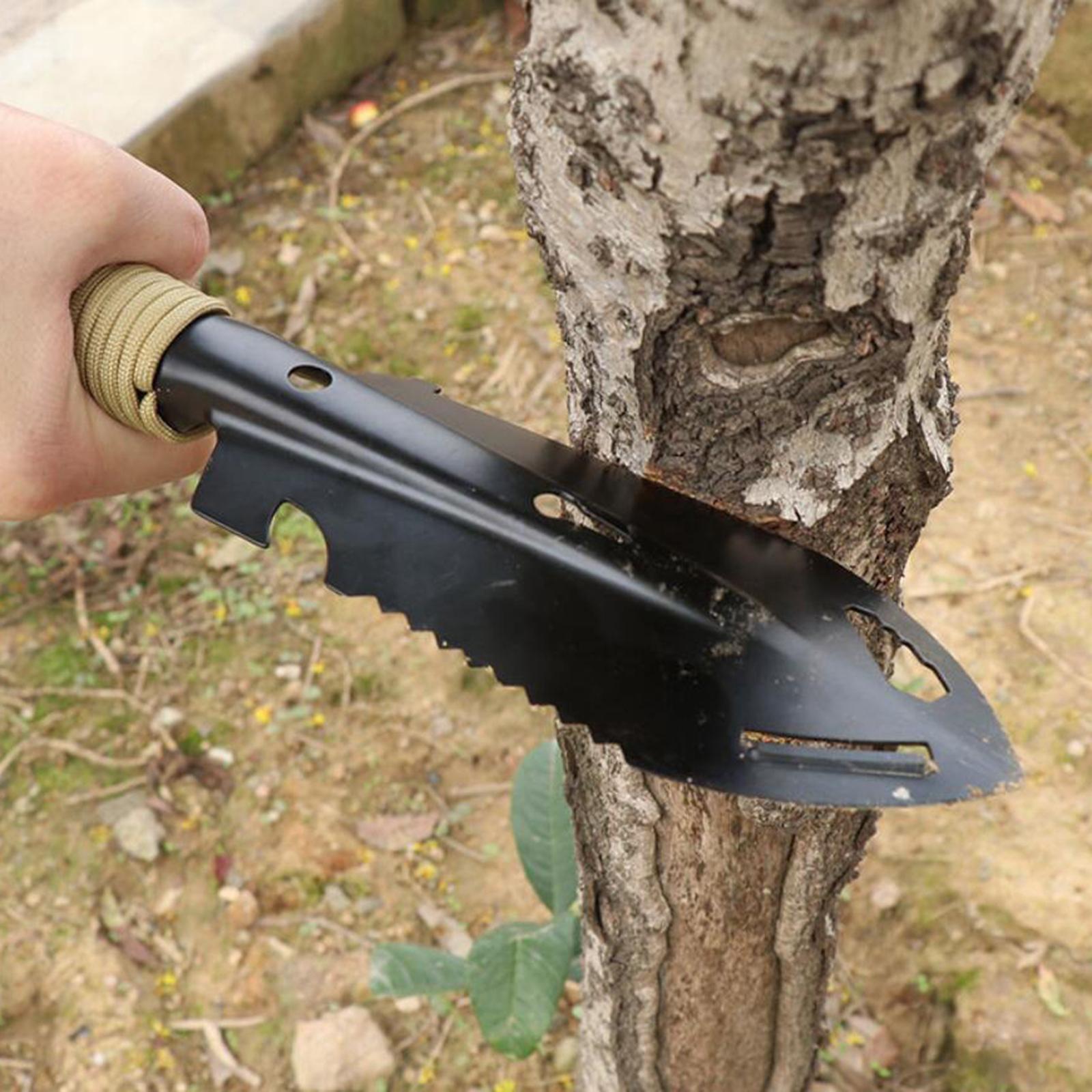 Pocket Camping Shovel Trowel Metal Garden Detecting Spade
