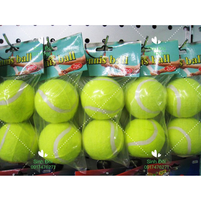 1 trái Banh lông mới siêu tưng - banh tenis - banh đũa trẻ con
