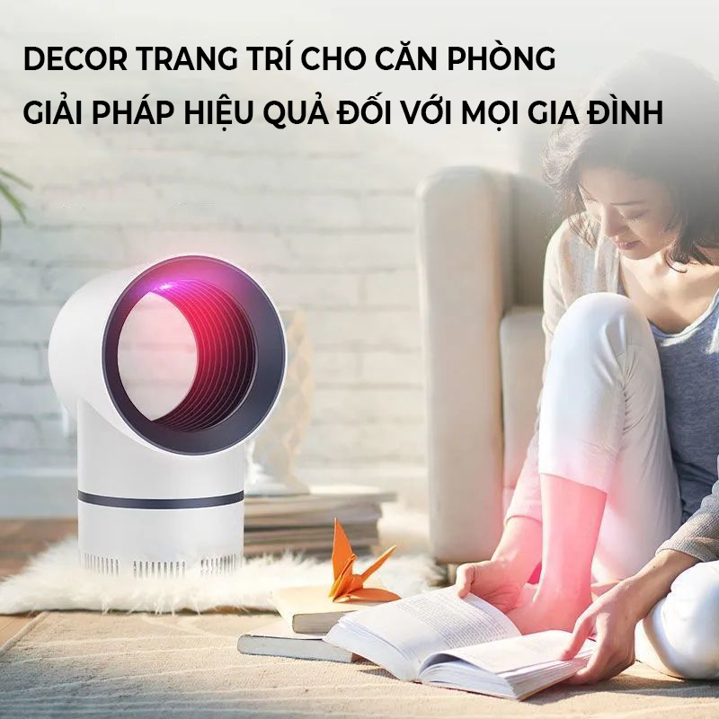 đèn bắt muỗi UV, Công nghẹ sóng nano, hút muỗi mạnh - D1408