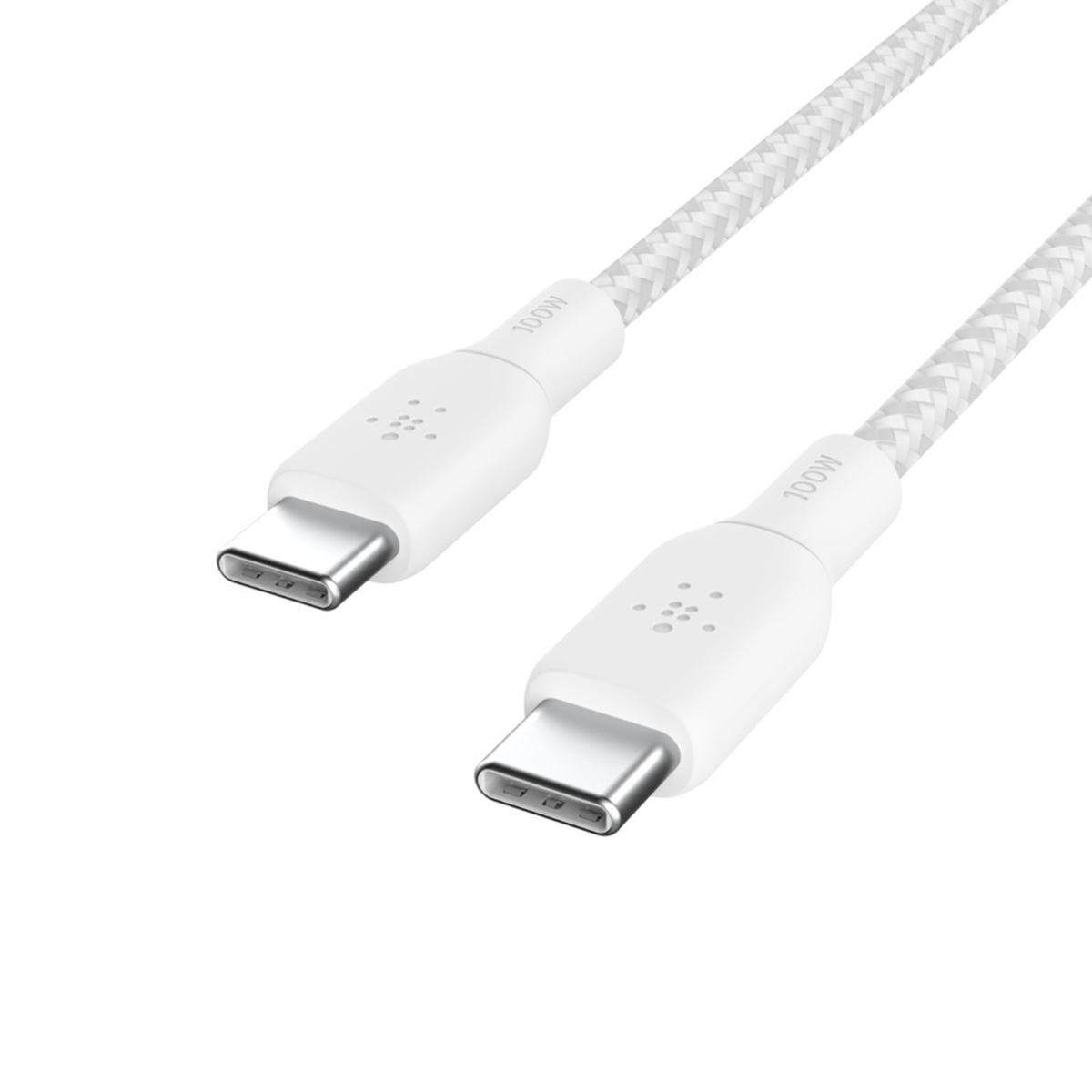 Cáp sạc nhanh USB Type C - C BOOST↑CHARGE Belkin 100W vỏ dù, 2M - Hàng chính hãng