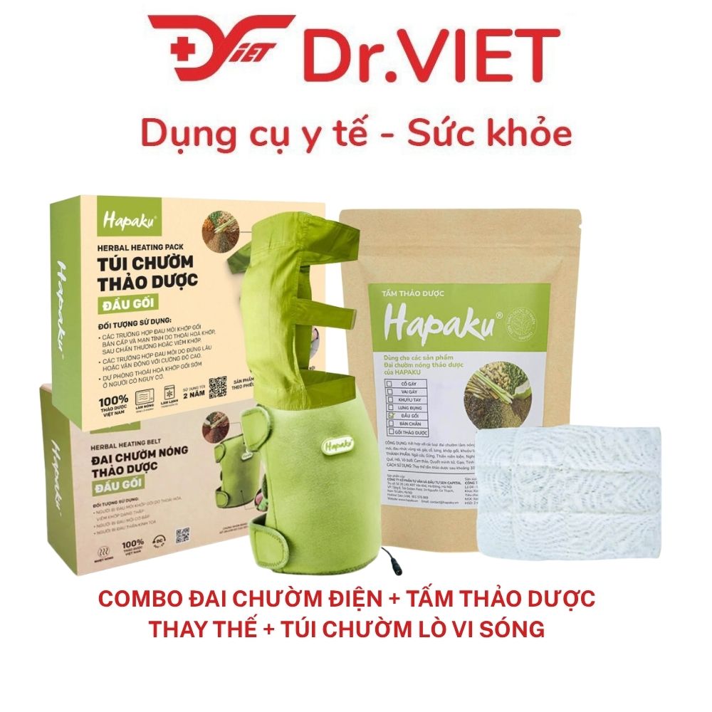 Đai chườm làm nóng bằng điện Hapaku Đầu gối