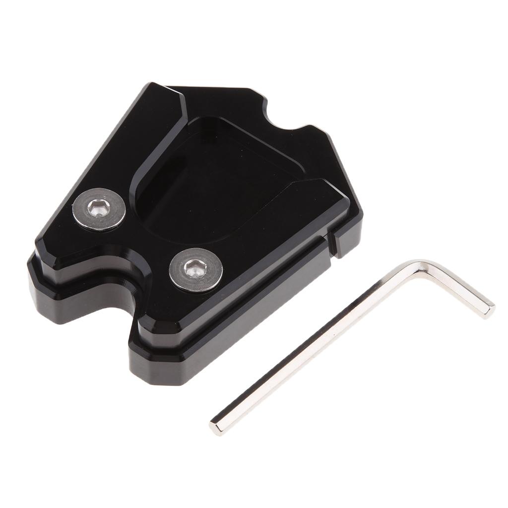 CNC Aluminum Foot Side Stand Plate Kickstand Extension Pad Fit for Vespa GTS GTV 300ie