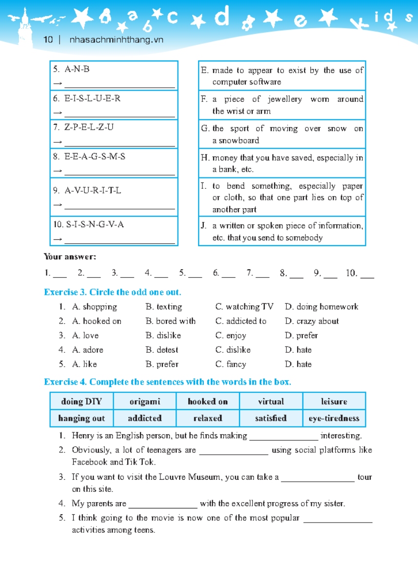 The Langmaster - Bài Tập Tiếng Anh Lớp 8 - Tập 1 - Global Success_MT