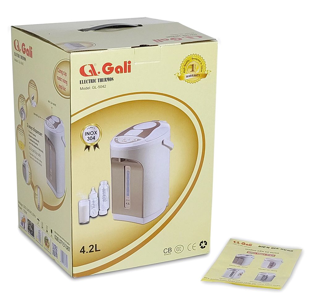 Bình thủy điện Gali GL-5042 - Hàng chính hãng