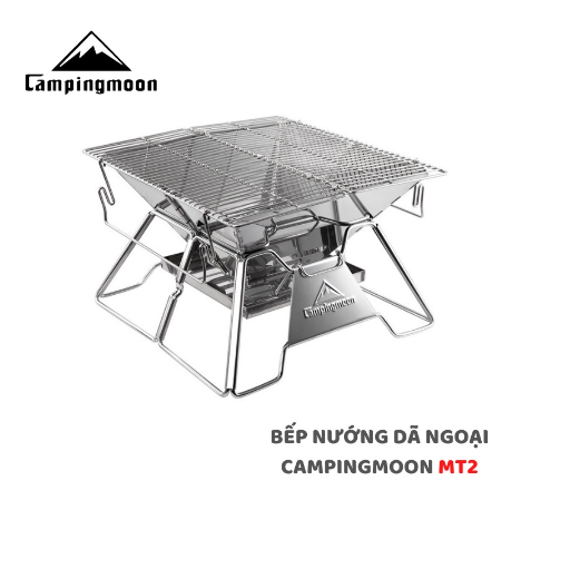 Bếp nướng than hoa dã ngoại gấp gọn Campingmoon MT-2