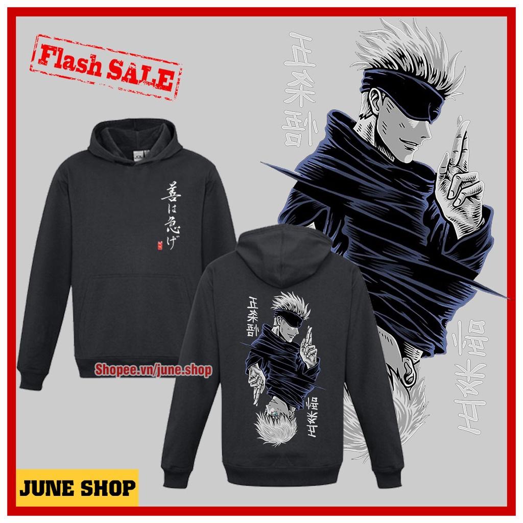 Áo Hoodie Jujutsu Kaisen, Áo Hoodie Anime in hình Gojo Satoru