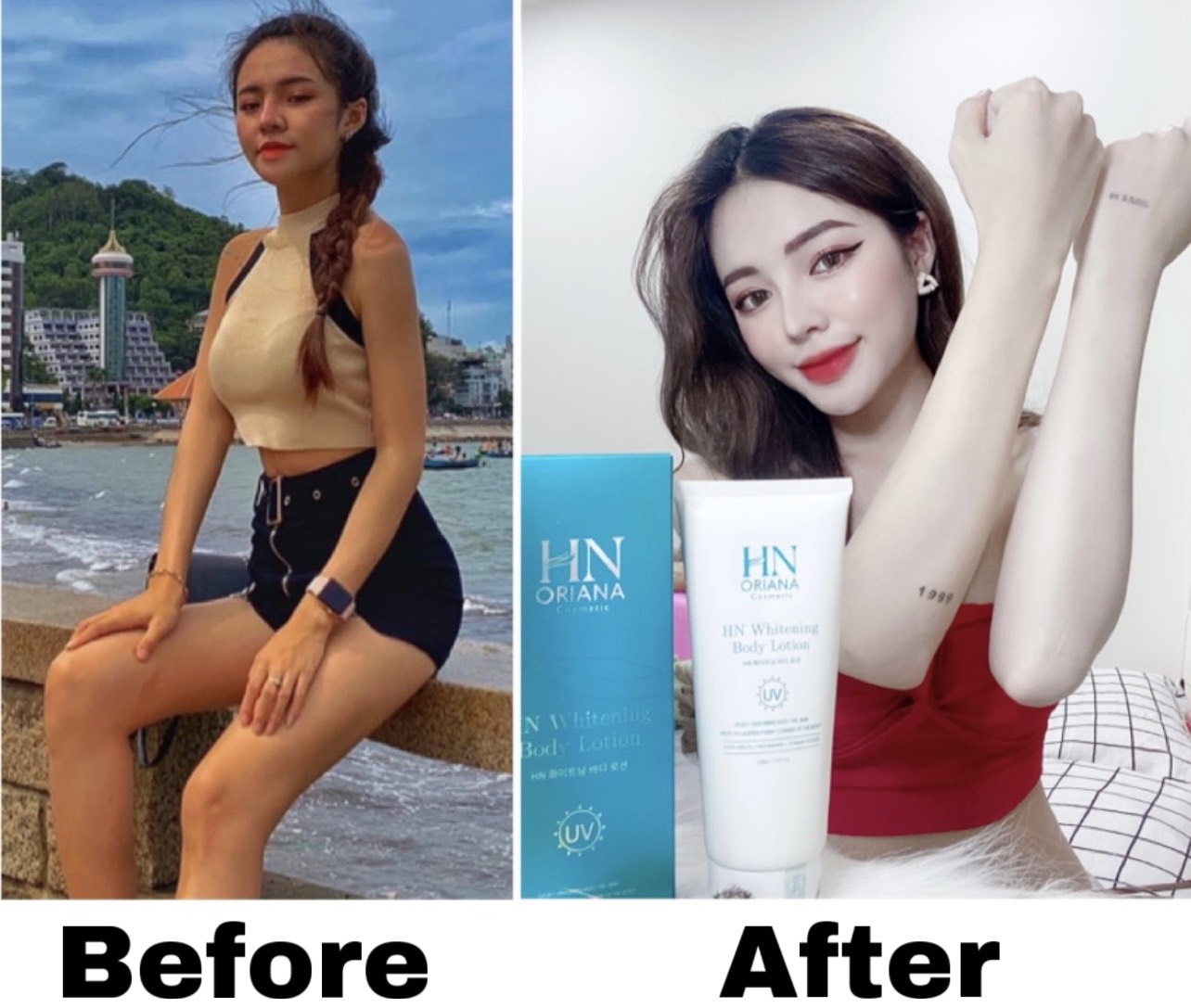 Kem Body Dưỡng Trắng Da Toàn Thân HN Oriana Cosmetic