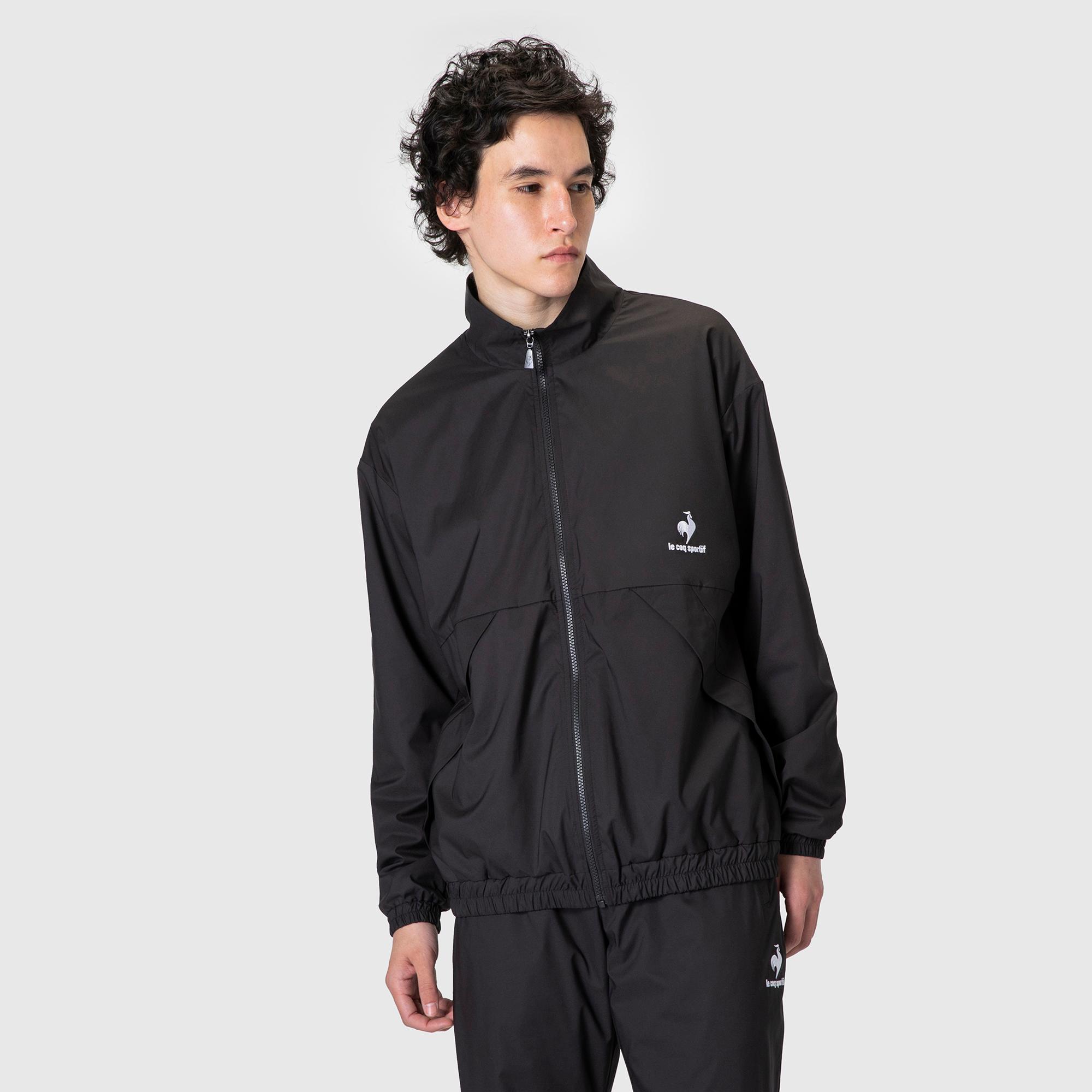 Áo khoác gió Lecoq Sportif nam - QMMSJF30-BLK