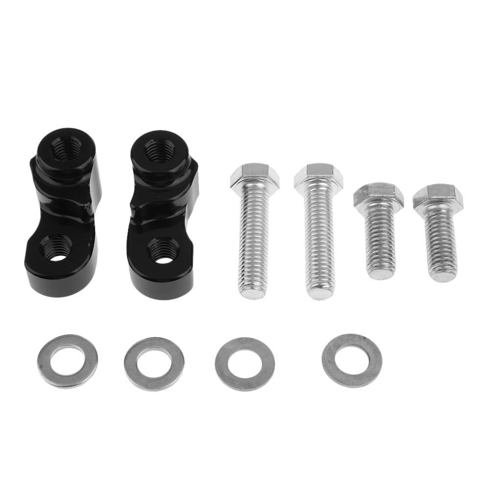 1" CNC Black Rear Lowering Kit For   XL 883 1200 2005-2016