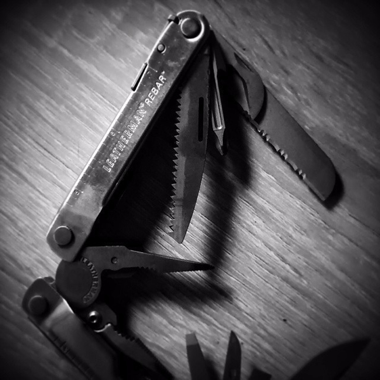 Kìm Đa Năng Rebar Black 17 Tools Leatherman LRBB