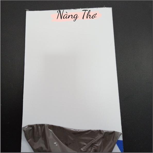 Tấm Alu màu Trắng kích thước A4 _DECAL VIP