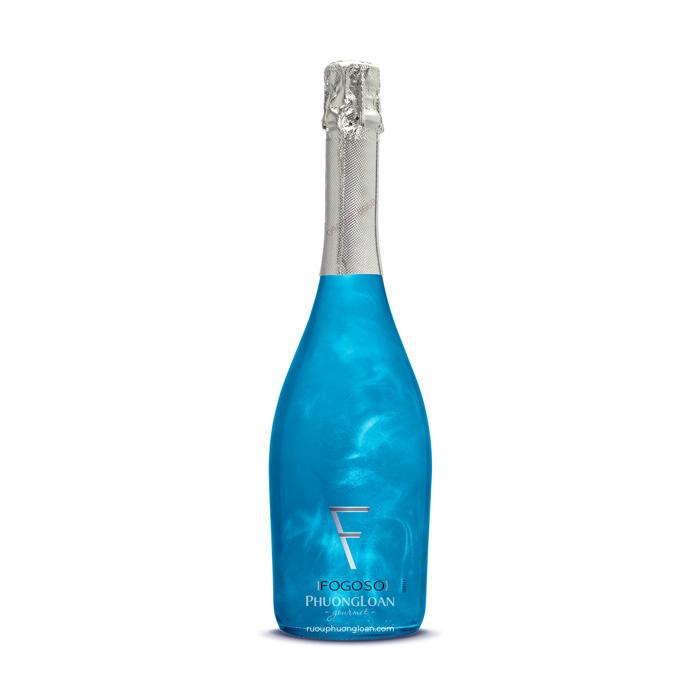 Rượu Vang Nổ Sparkling Tây Ban Nha Fogoso Azul (Màu Xanh)