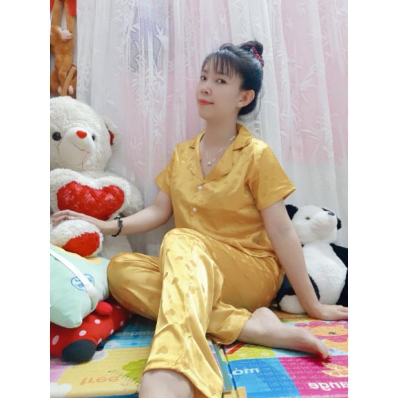 Đồ Bộ Pizama Gấm đẹp mê li