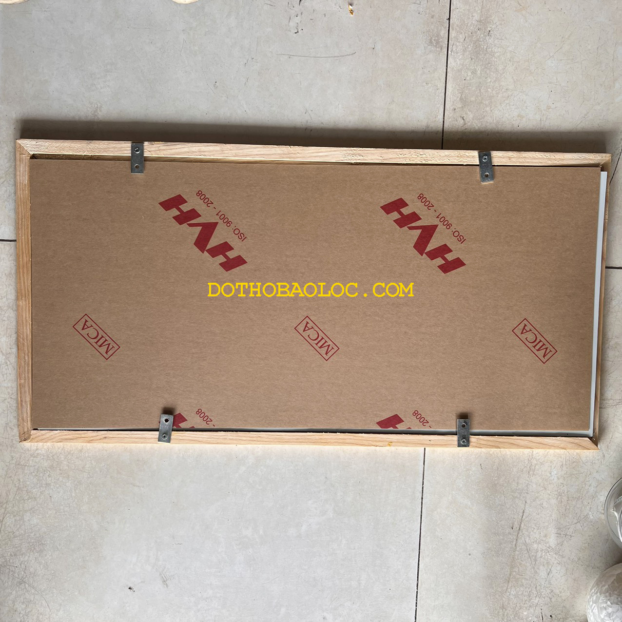 Tấm chắn khói chữ PHÚC LỘC THỌ 80cm x 40cm màu Đỏ - Tặng kèm ốc vít và tắc ke