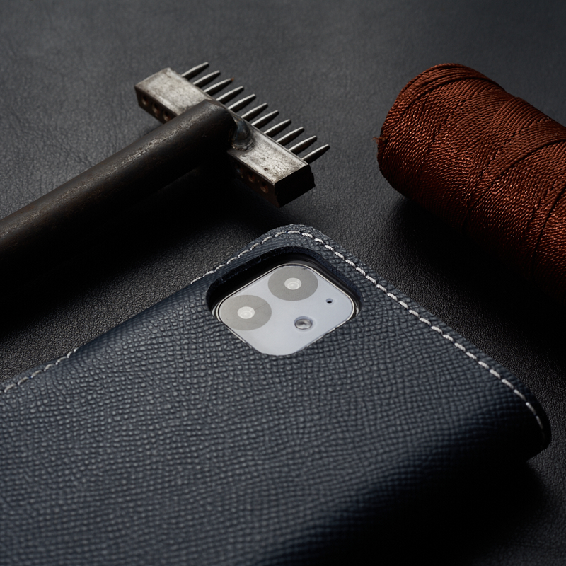 Bao Da dành cho iphone 11 Da Bò Safiano