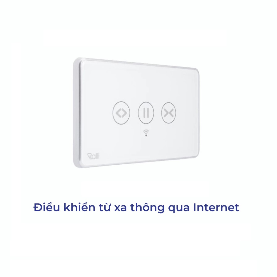 Công tắc cửa cuốn thông minh Rạng Đông Model: CTCU.WF CN.DOT, Điều Khiển Cửa Cuốn Wifi Hẹn Giờ Từ Xa Qua App Rạng Đông Smart - Hàng chính hãng