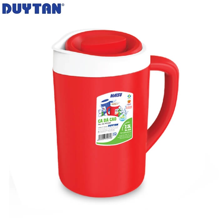 Ca đá cao nhựa Duy Tân Matsu 2.5 lít (15.7 x 22.8 x 26.3 cm) - 02348 - Giao màu ngẫu nhiên - Hàng chính hãng