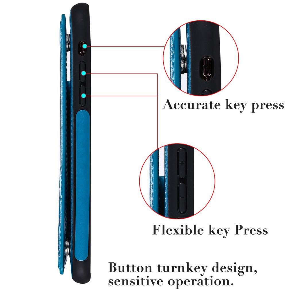 Ốp lưng điện thoại dạng ví da có ngăn đựng thẻ cho iPhone 12 iPhone 11 Pro Max iPhone 12 mini
