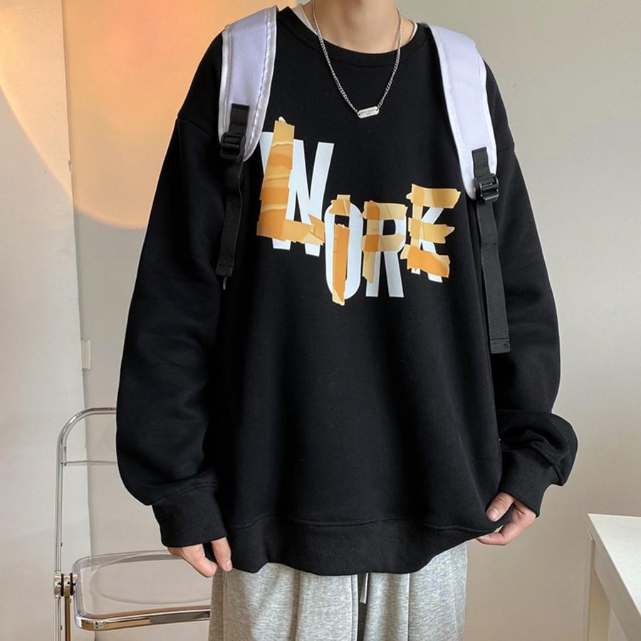 Áo dài tay NỈ BÔNG Unisex MonsterX Lore Sweater Ulzzang cặp đôi nam nữ form rộng oversize Hàn Quốc