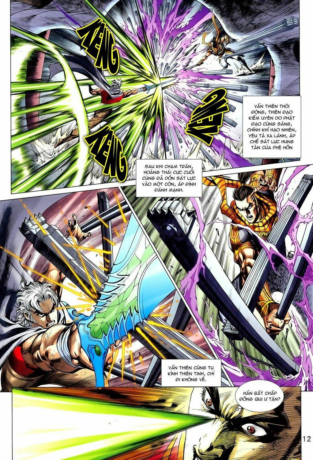 thần binh vấn thiên chapter 18 11