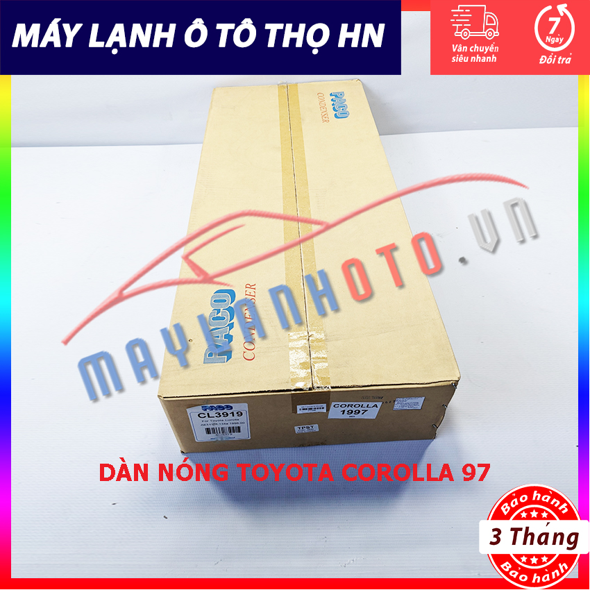 Dàn nóng Toyota Corolla 1997 Hàng xịn Thái Lan