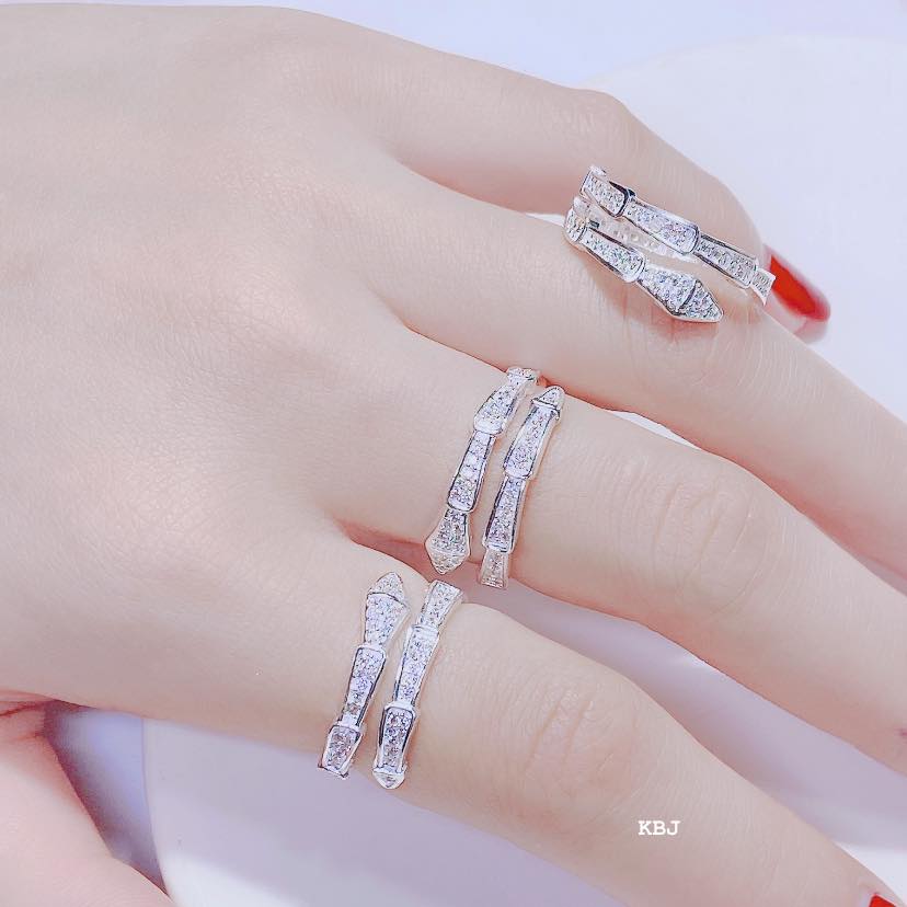 Hình ảnh Nhẫn bạc nữ thời trang freesize chất liệu bạc s925 MS081