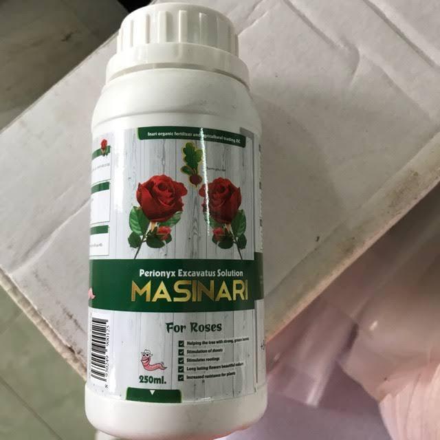 Dịch Trùn Quế MASINARI nhập Khẩu Nhật Bản dùng cho Hoa Hồng, cung cấp dinh dưỡng giúp bật mầm, nụ to, hoa lâu tàn...