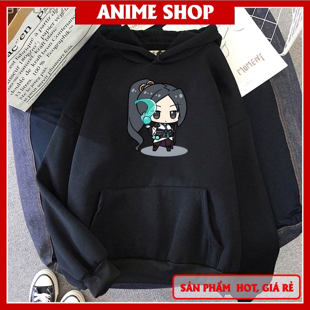 BST Áo Hoodie in hình VALORANT Jett Omen VALORANT Jett siêu HOT