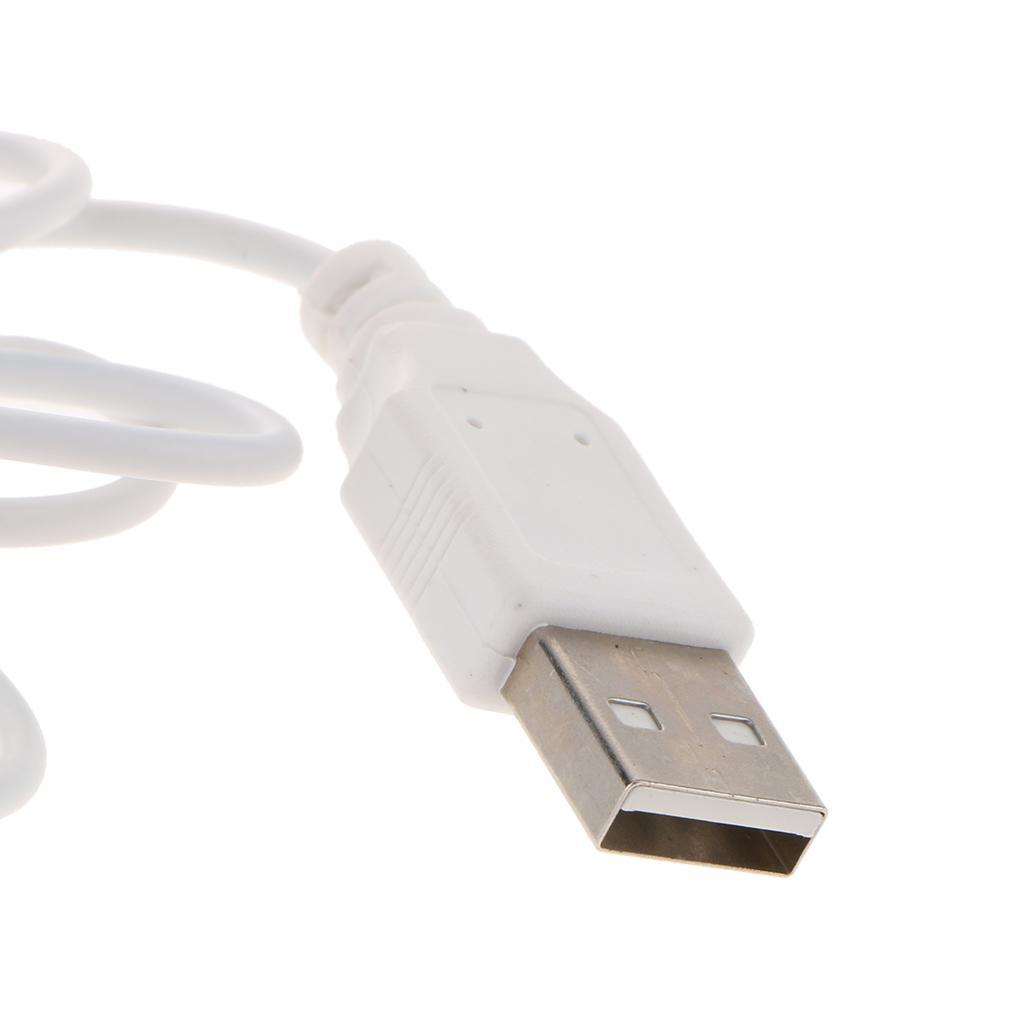 Thin Slim USB Optical Wired Mouse for PC Laptop Windows Apple- White
