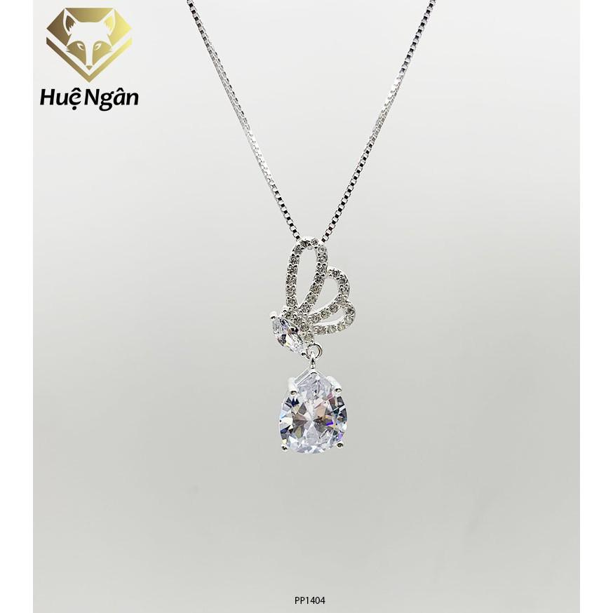 Dây chuyền bạc Ý 925 Huệ Ngân - Cánh bướm mùa xuân PP1404