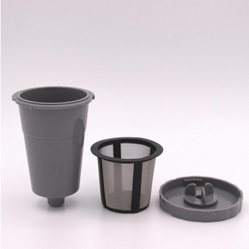 Refillable reusable coffee filter capsules k-cup for Keurig machine