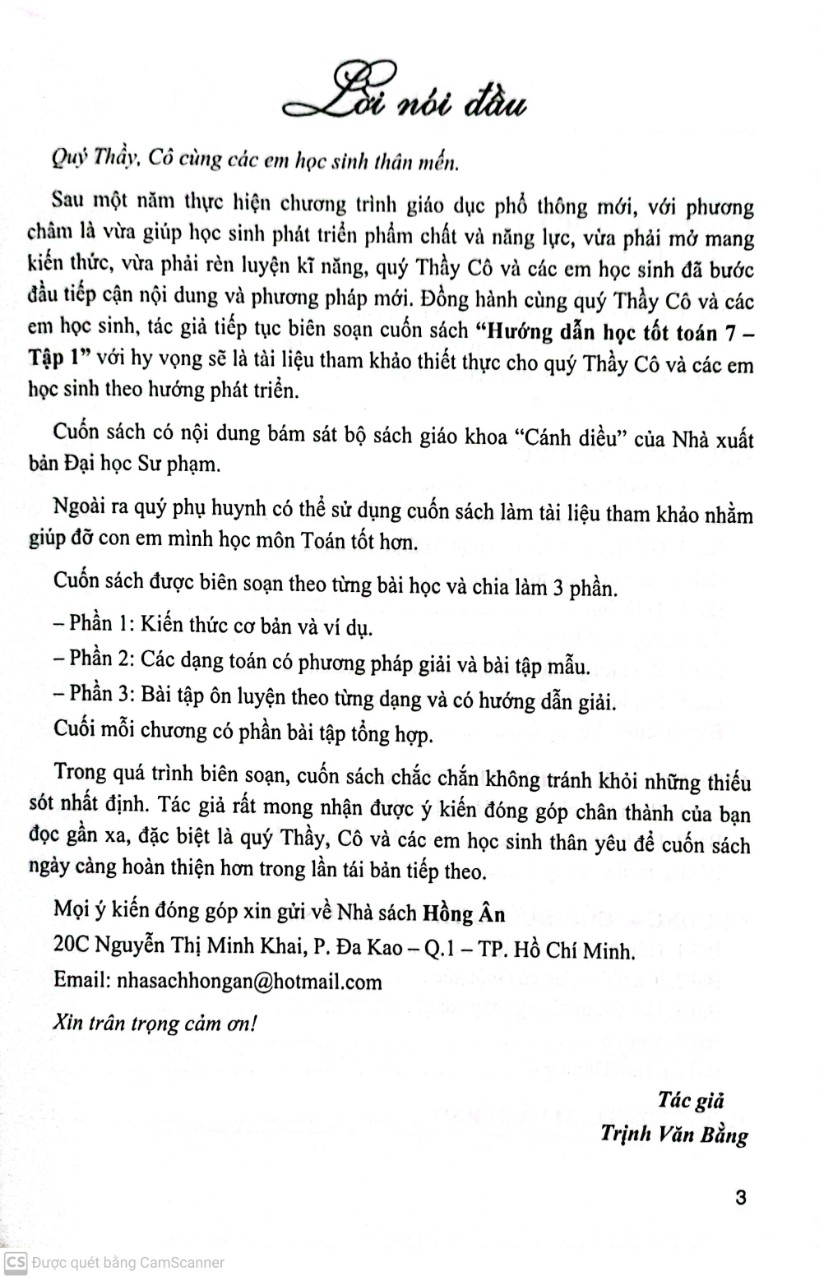 Hướng Dẫn Học Tốt Toán 7 - Tập 1