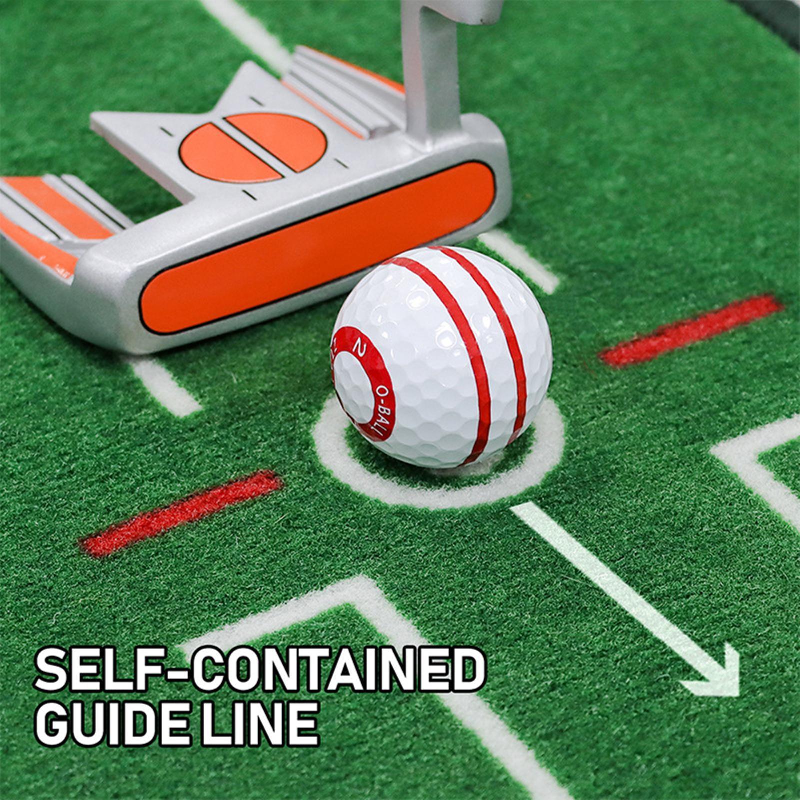 Golf Practice Ball Putting Trainer for Yard Beginners Starters Driving Range