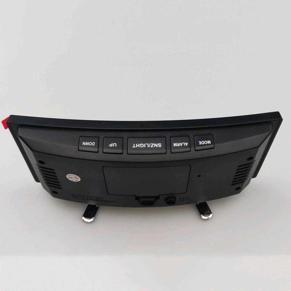 2pcs Modern Digital LED Clock Alarm Clock Snooze USB/AAA Digital LED Clock