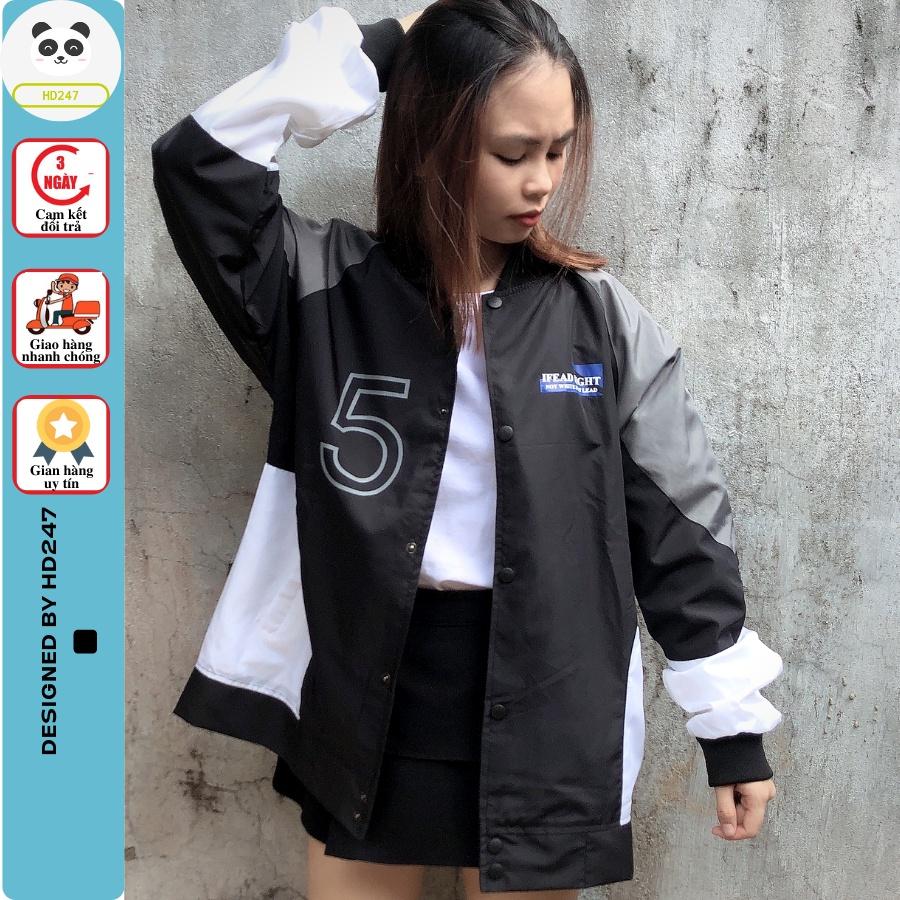 Áo Khoác Dù SPEAR YOUR Nam Nữ Ulzzang Unisex Form Rộng Bomber Jacket