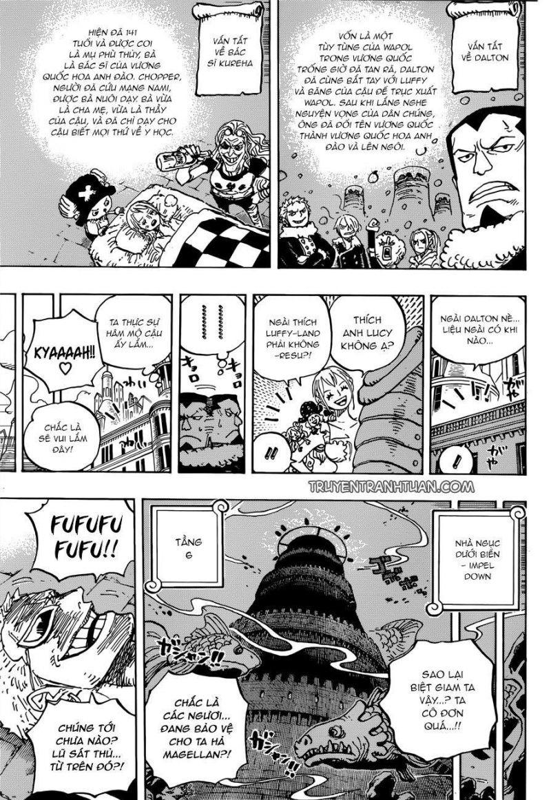 đảo hải tặc - one piece chapter 906 15